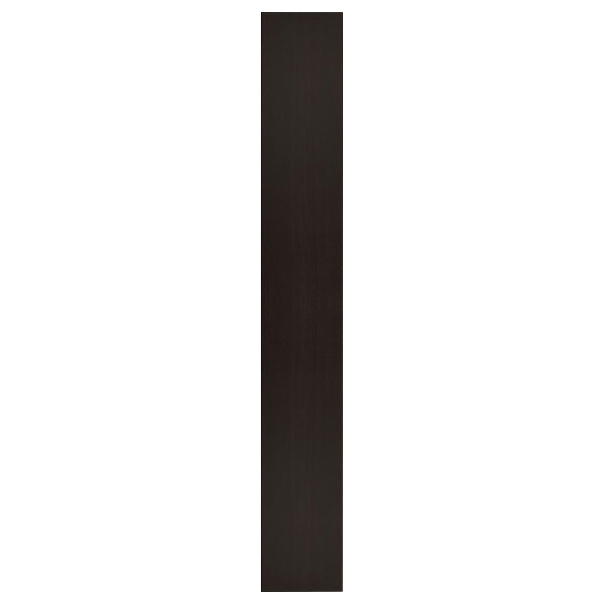 Rectangular Bookcase Tall Slim Storage With 9 Shelves - Brown