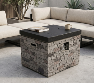 32-Inch Outdoor Fire Pit Table