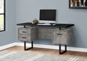 Computer Desk For Home Office, Laptop, Left, Right Set - Up, Storage Drawers, Contemporary & Modern - Best Buy Furniture