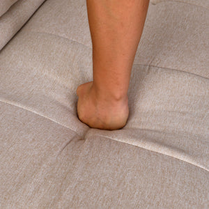 Sofa Bed With Foldable Design And Cup Holder