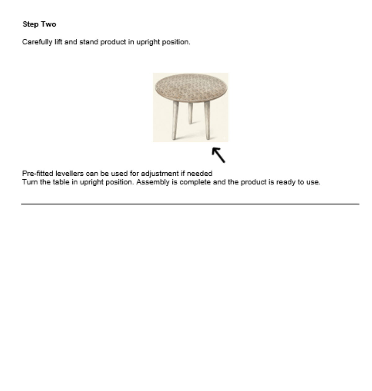 Handcrafted Mango Wood Round Accent Table
