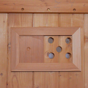 Traditional Cylindrical Stove Double Sauna Room