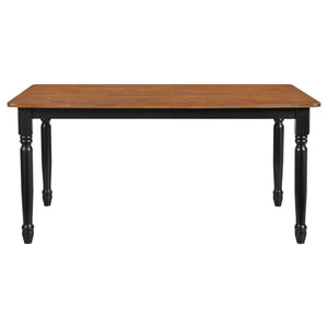 Hayward - Dining Table Rectangular Table With Rounded Edge Top - Walnut