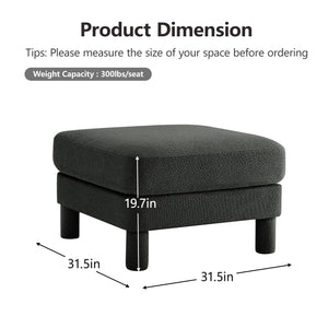 Ottoman Polyester - Dark