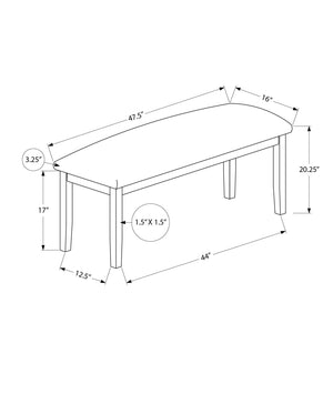 Bench, Rectangular, Hallway, Upholstered, Transitional - Best Buy Furniture