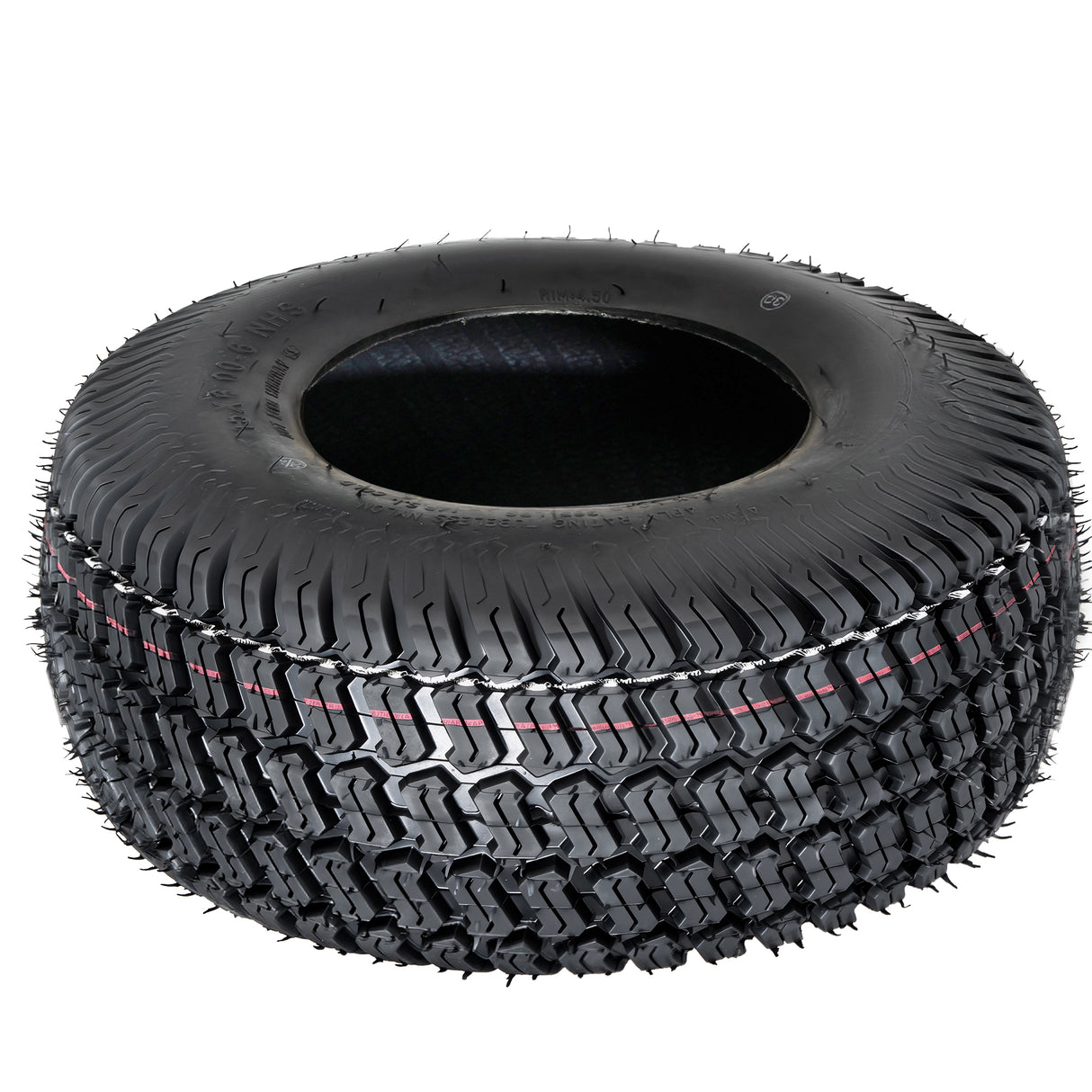 Set of 2 15x6.00-6 Lawn Mower Tires