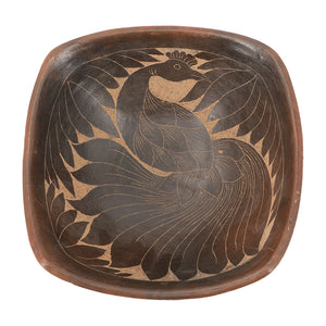 Artisanal Terracotta Decorative Bowl