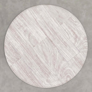 Elmford 13W Round Pedestal Dimple Accent Table