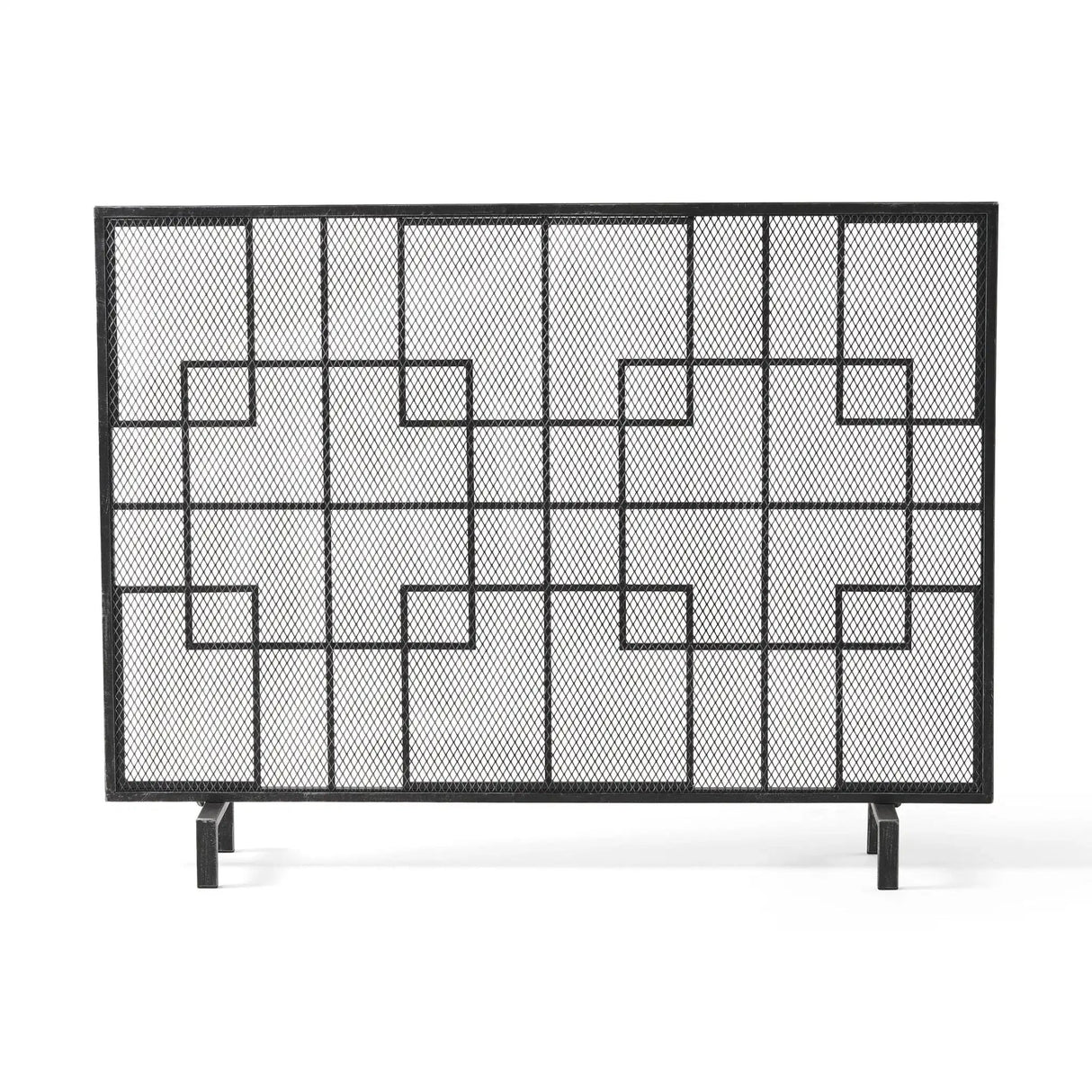 Dorothy - Modern Single Panel Iron Fire Screen - Best Buy Furniture