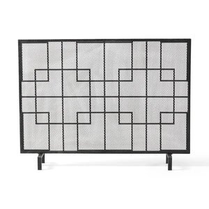Dorothy - Modern Single Panel Iron Fire Screen - Best Buy Furniture