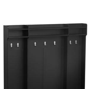 5 In 1 Entryway Bench With Coat Rack, 7 Sturdy Hooks, 2 Spacious Drawers And Adjustable Shelves