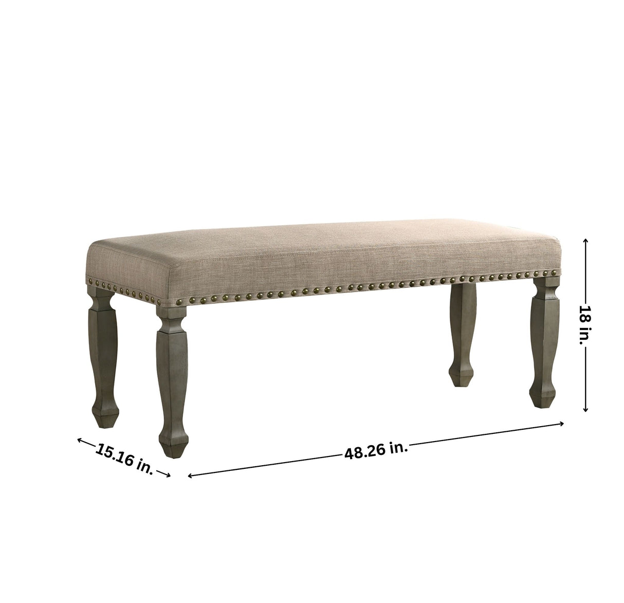 Breda Antique Bench