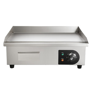 Commercial Electric Griddle, 21 x 11.8 Inch, 1750W