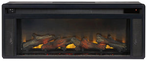 Entertainment Accessories - Fireplace Insert - Rectangular - Black - Best Buy Furniture