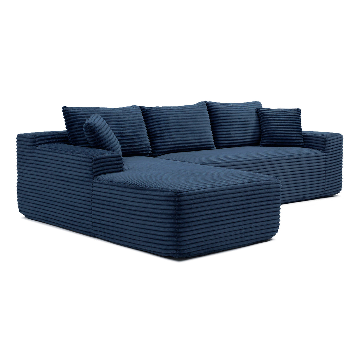 105'' Modular Sectional Sofa with Deep Seat and Chaise