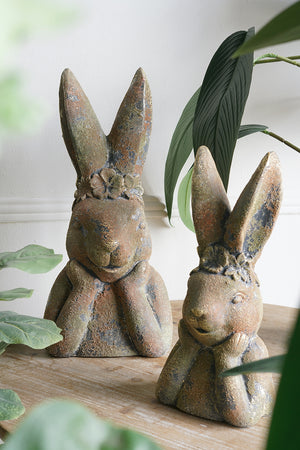 Antique Rabbit Figurine