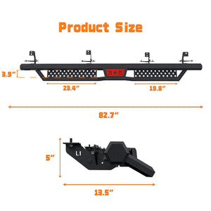 Hexagonal Style Running Boards for Jeep Gladiator JT
