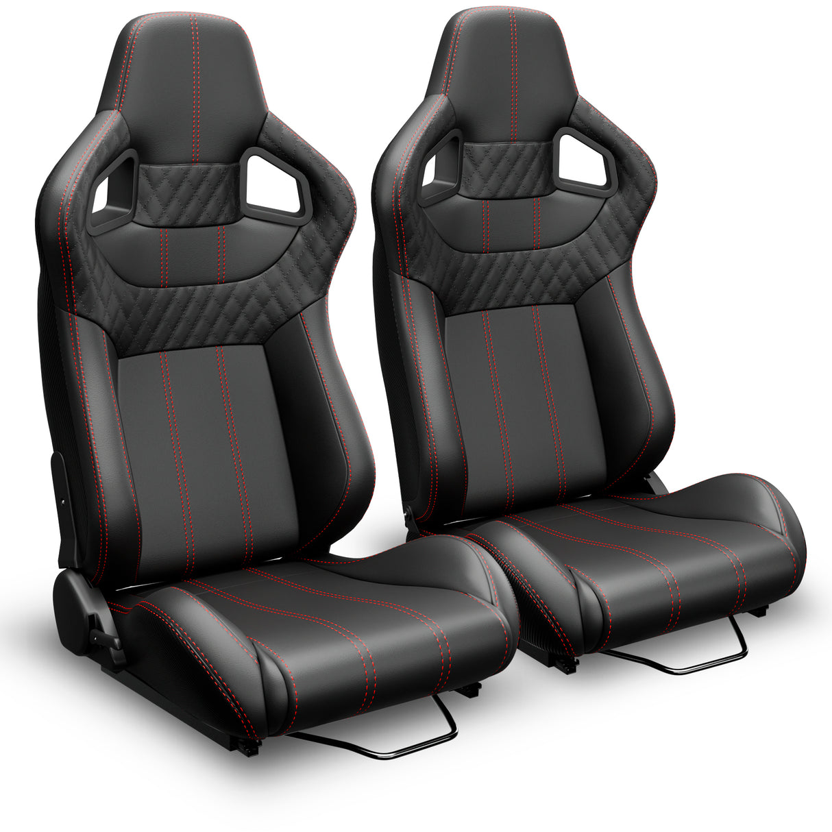 2PC Universal Bucket Racing Seats