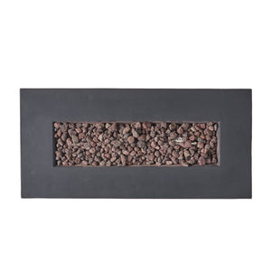 Contemporary Outdoor 40, 000 Btu Propane Fire Pit