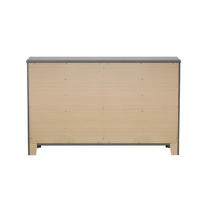 6 Drawer Dresser - Brown