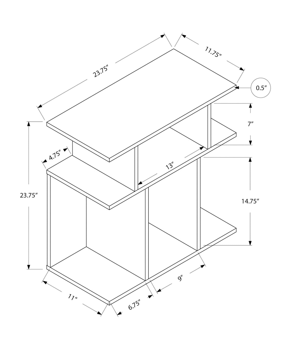 Accent Table, Side Contemporary Design - Best Buy Furniture