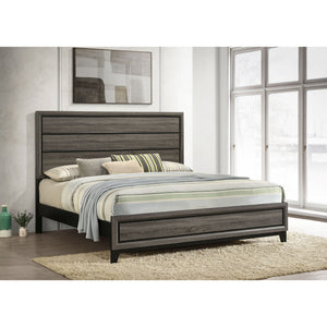 Carina - Eastern King Bed - Oak
