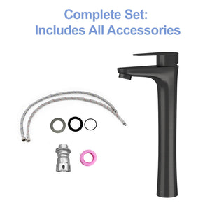 Single Handle Vessel Sink Faucet