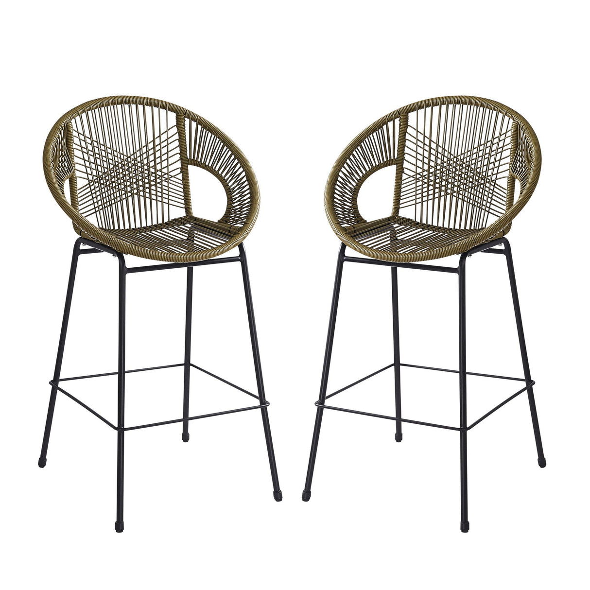 Ferrara - Outdoor Patio Barstool (Set of 2) - Best Buy Furniture