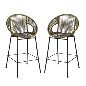 Ferrara - Outdoor Patio Barstool (Set of 2) - Best Buy Furniture