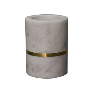 Brass Inlay Bathroom Set of 5