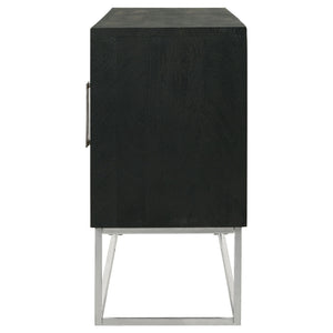 Washoe - 4 Door Accent Cabinet - Walnut