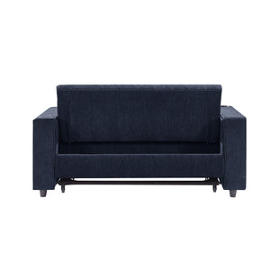 Pull-Out Sofa Bed Convertible Couch With Adjustable Backrest For Living Room