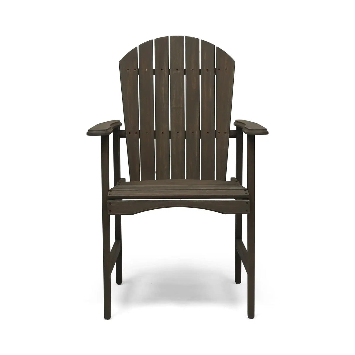 Outdoor Weather Resistant Acacia Wood Adirondack Dining Chairs (Set of 2) - Best Buy Furniture