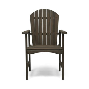 Outdoor Weather Resistant Acacia Wood Adirondack Dining Chairs (Set of 2) - Best Buy Furniture