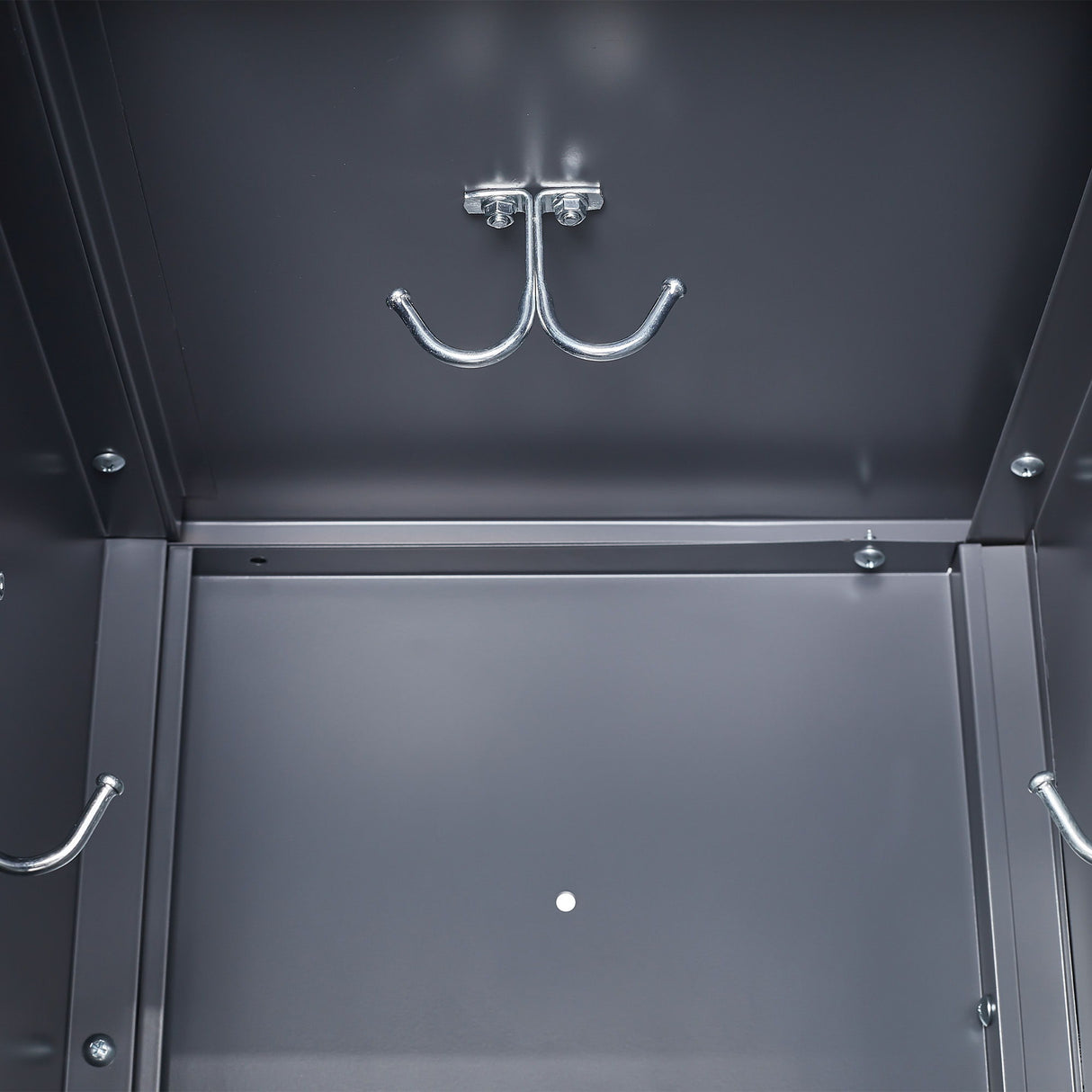 9 Door Lockers With Lock For Storage In Office, School, Gym, And Bedroom - Gray