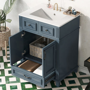 Bathroom Vanity With Sink, Storage Cabinet