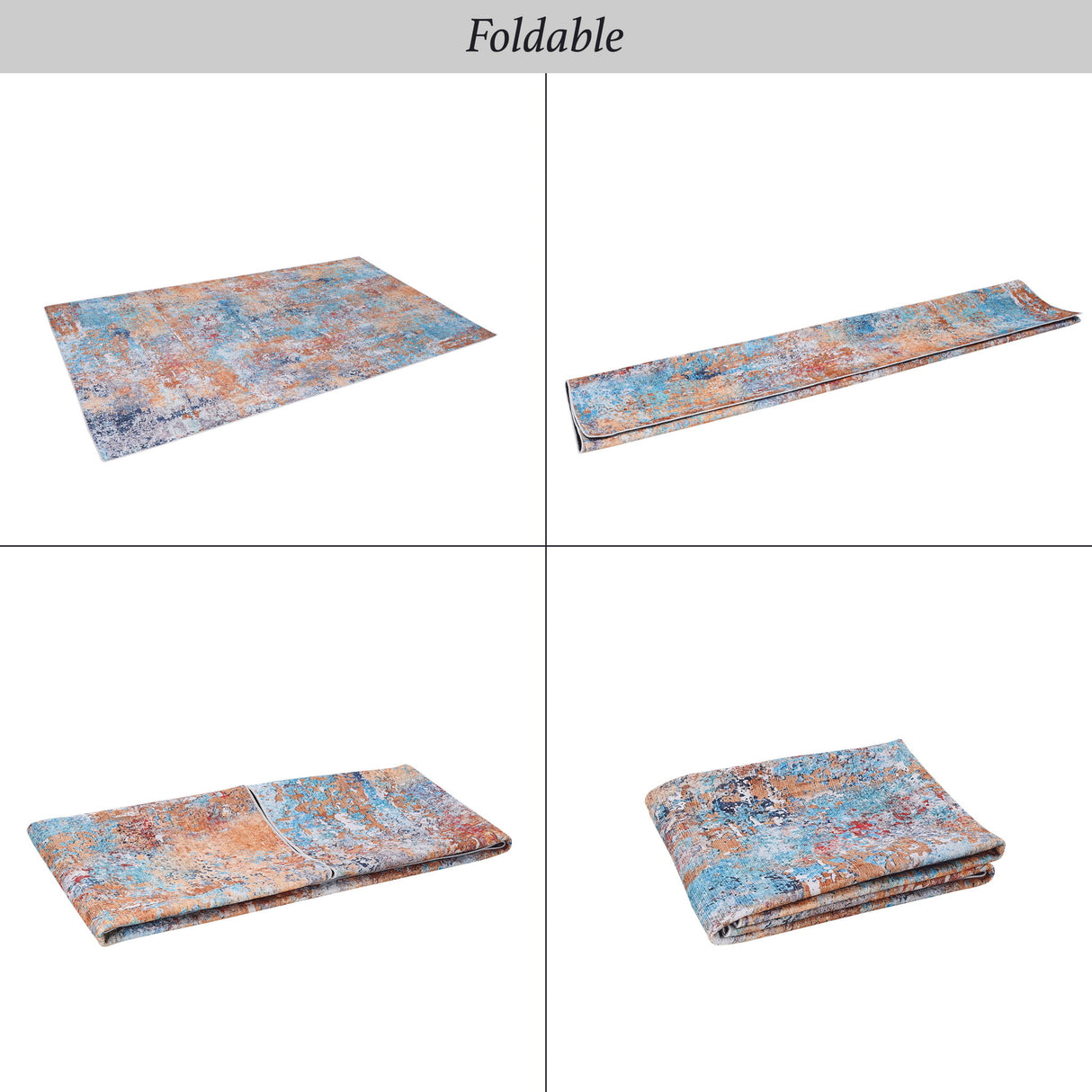 Maval - 8' X 10' Area Rug Washable - Multi