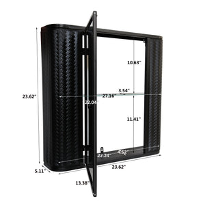 Wall-Mounted Bathroom Cabinet with Mirror