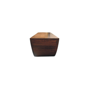 Crescent - Floating Wall Shelf - Brown