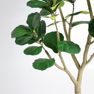 7FT Artificial Fiddle Leaf Fig Tree, Realistic Faux Potted Plant