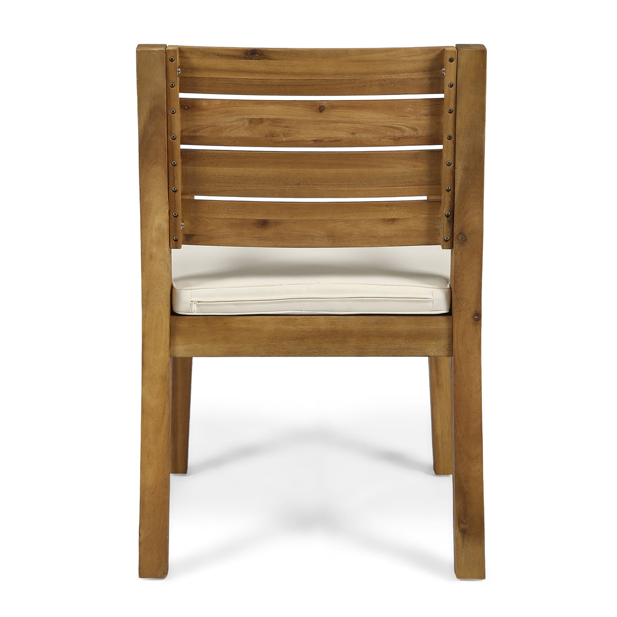 Outdoor 6-Seater Acacia Wood Expandable Dining Set
