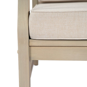Perla Left Armchair Acacia and