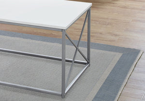 Table Set, Coffee, End, Side, Accent, Living Room, Contemporary, Modern (Set of 3) - White - Best Buy Furniture