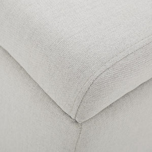 Upholstered Storage Ottoman Bench, Foot Rest For Bedroom