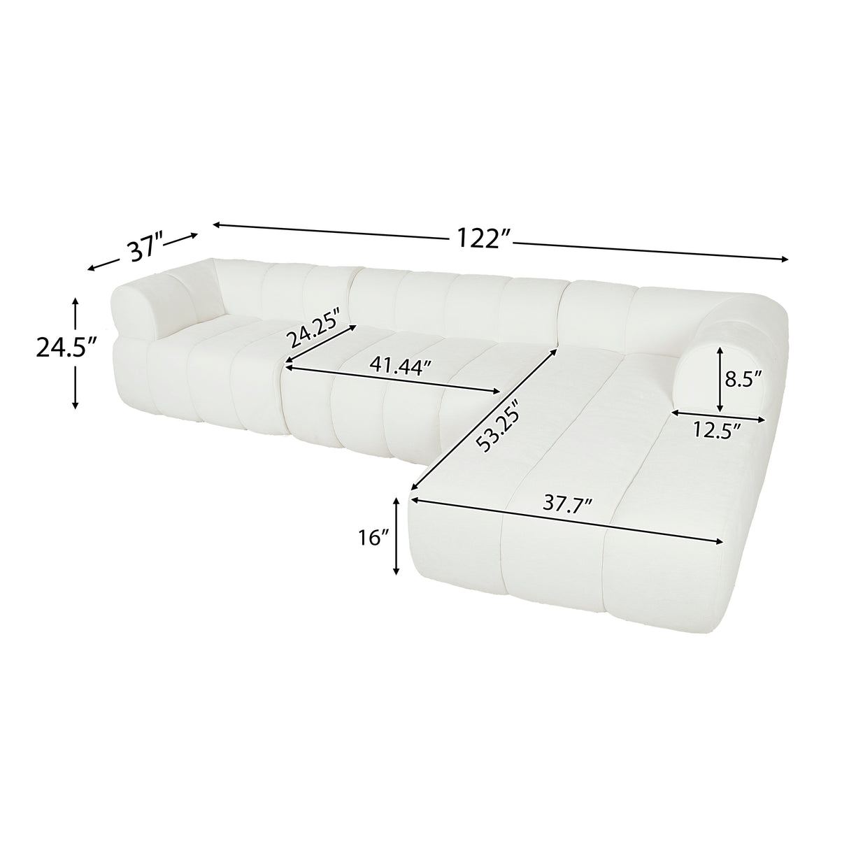 NH-PureNest L-Shaped Modular Sectional Sofa