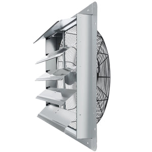 24'' Shutter Exhaust Fan with High-Speed 3320 CFM Airflow