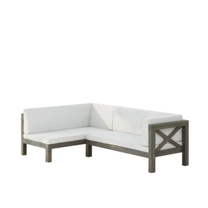 Brava X-Back Right Corner Bench Set