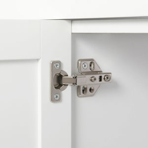 Bathroom Vanity With 2 Doors, 2 Drawers, Adjustable Shelf, Hidden Slides & Soft Close Hinges