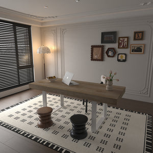 Extendable Dining Room Table for 6-10
