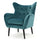Alyssa - Mid Century Upholstered Arm Chair With Wingback Design - Best Buy Furniture